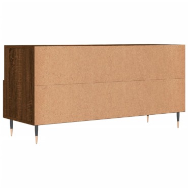 vidaXL Έπιπλο Τηλεόρασης Καπνιστή Δρυς 102x36x50cm Επεξεργασμένο Ξύλο