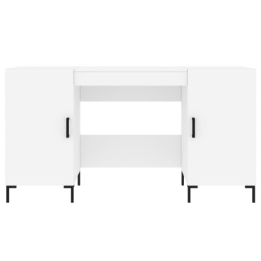 vidaXL Γραφείο Λευκό 140x50x75cm από Επεξεργασμένο Ξύλο 1 τεμ.