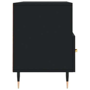 vidaXL Έπιπλο Τηλεόρασης Μαύρο 102x36x50cm από Επεξεργ. Ξύλο