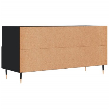vidaXL Έπιπλο Τηλεόρασης Μαύρο 102x36x50cm από Επεξεργ. Ξύλο