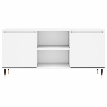 vidaXL Έπιπλο Τηλεόρασης Λευκό 104x35x50cm από Επεξεργ. Ξύλο
