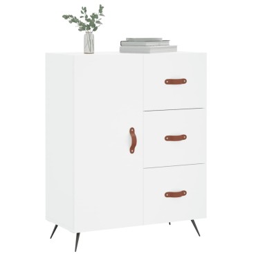 vidaXL Ντουλάπι Λευκό 69,5x34x90cm από Επεξεργασμένο Ξύλο 1 τεμ.