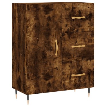 vidaXL Ντουλάπι Καπνιστή Δρυς 69,5x34x90cm Επεξεργασμένο Ξύλο 1 τεμ.