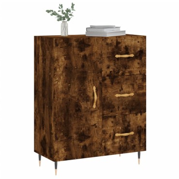 vidaXL Ντουλάπι Καπνιστή Δρυς 69,5x34x90cm Επεξεργασμένο Ξύλο 1 τεμ.