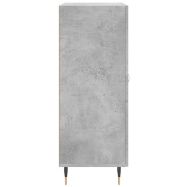 vidaXL Ντουλάπι Γκρι Σκυροδέματος 69,5x34x90cm Επεξεργασμένο Ξύλο 1 τεμ.