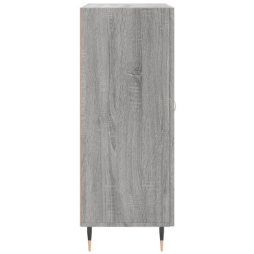 vidaXL Ντουλάπι Γκρι Sonoma 69,5x34x90cm από Επεξεργασμένο Ξύλο 1 τεμ.