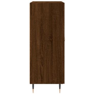 vidaXL Ντουλάπι Καφέ Δρυς 69,5x34x90cm Επεξεργασμένο Ξύλο 1 τεμ.