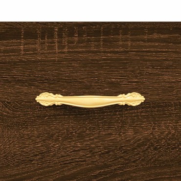 vidaXL Ντουλάπι Καφέ Δρυς 69,5x34x90cm Επεξεργασμένο Ξύλο 1 τεμ.