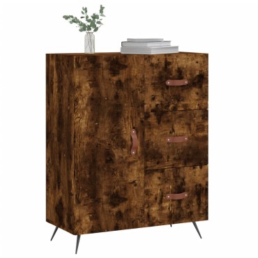 vidaXL Ντουλάπι Καπνιστή Δρυς 69,5x34x90cm Επεξεργασμένο Ξύλο 1 τεμ.
