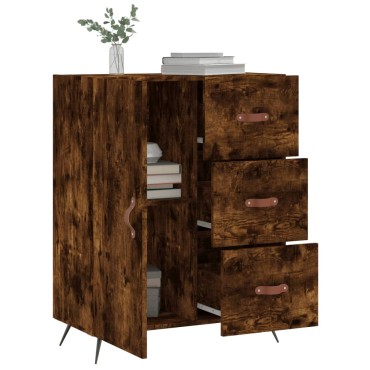 vidaXL Ντουλάπι Καπνιστή Δρυς 69,5x34x90cm Επεξεργασμένο Ξύλο 1 τεμ.