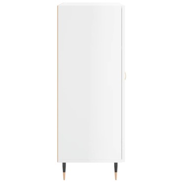 vidaXL Ντουλάπι Γυαλιστερό Λευκό 69,5x34x90cm Επεξεργασμένο Ξύλο 1 τεμ.