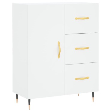 vidaXL Ντουλάπι Λευκό 69,5x34x90cm από Επεξεργασμένο Ξύλο 1 τεμ.