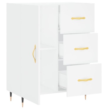vidaXL Ντουλάπι Λευκό 69,5x34x90cm από Επεξεργασμένο Ξύλο 1 τεμ.