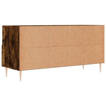vidaXL Έπιπλο Τηλεόρασης Καπνιστή Δρυς 102x36x50cm Επεξεργ. Ξύλο