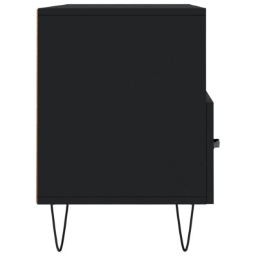 vidaXL Έπιπλο Τηλεόρασης Μαύρο 102x36x50cm από Επεξεργ. Ξύλο