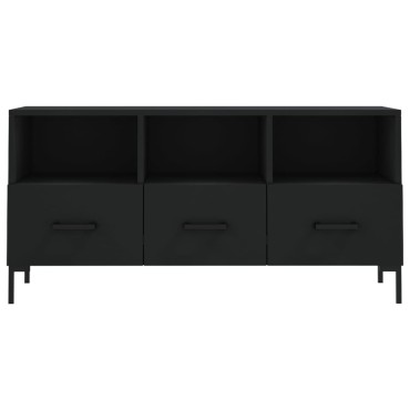 vidaXL Έπιπλο Τηλεόρασης Μαύρο 102x36x50cm από Επεξεργ. Ξύλο