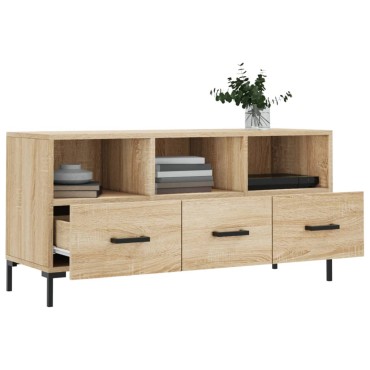 vidaXL Έπιπλο Τηλεόρασης Sonoma Δρυς 102x36x50cm Επεξεργ. Ξύλο