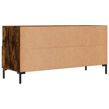 vidaXL Έπιπλο Τηλεόρασης Καπνιστή Δρυς 102x36x50cm Επεξεργ. Ξύλο