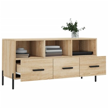 vidaXL Έπιπλο Τηλεόρασης Sonoma Δρυς 102x36x50cm Επεξεργ. Ξύλο