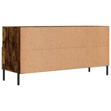 vidaXL Έπιπλο Τηλεόρασης Καπνιστή Δρυς 102x36x50cm Επεξεργ. Ξύλο
