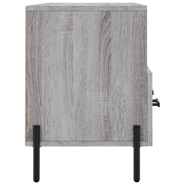 vidaXL Έπιπλο Τηλεόρασης Γκρι Sonoma 102x36x50cm Επεξεργ. Ξύλο