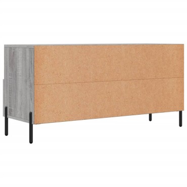 vidaXL Έπιπλο Τηλεόρασης Γκρι Sonoma 102x36x50cm Επεξεργ. Ξύλο