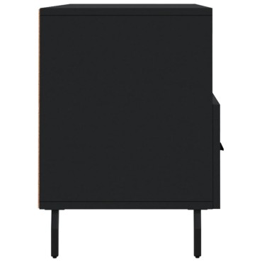vidaXL Έπιπλο Τηλεόρασης Μαύρο 102x36x50cm από Επεξεργ. Ξύλο