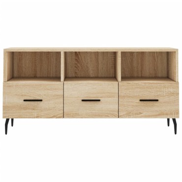 vidaXL Έπιπλο Τηλεόρασης Sonoma Δρυς 102x36x50cm Επεξεργ. Ξύλο