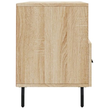 vidaXL Έπιπλο Τηλεόρασης Sonoma Δρυς 102x36x50cm Επεξεργ. Ξύλο