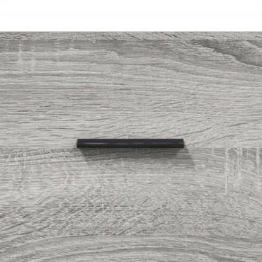 vidaXL Έπιπλο Τηλεόρασης Γκρι Sonoma 102x36x50cm Επεξεργ. Ξύλο