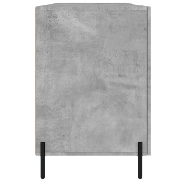 vidaXL Γραφείο Γκρι Σκυροδέματος 140x50x75cm από Επεξεργ. Ξύλο 1 τεμ.