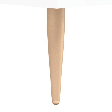 vidaXL Παπουτσοθήκη Γυαλιστερό Λευκό 60x35x105cm Επεξεργασμένο Ξύλο 1 τεμ.