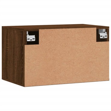 vidaXL Ντουλάπι Τοίχου Καφέ Δρυς 60x36,5x35cm Επεξεργασμένο Ξύλο 1 τεμ.