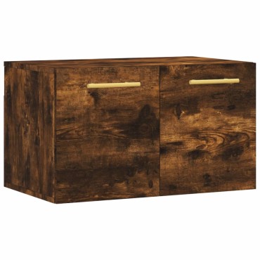 vidaXL Ντουλάπι Τοίχου Καπνιστή Δρυς 60x36,5x35cm Επεξεργασμένο Ξύλο 1 τεμ.