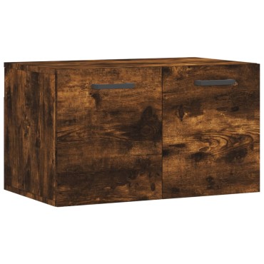 vidaXL Ντουλάπι Τοίχου Καπνιστή Δρυς 60x36,5x35cm Επεξεργασμένο Ξύλο 1 τεμ.