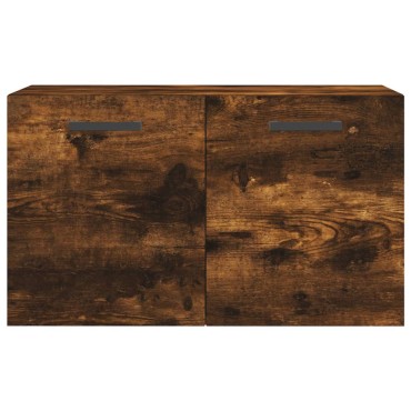 vidaXL Ντουλάπι Τοίχου Καπνιστή Δρυς 60x36,5x35cm Επεξεργασμένο Ξύλο 1 τεμ.