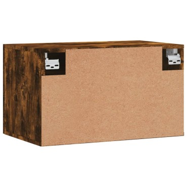 vidaXL Ντουλάπι Τοίχου Καπνιστή Δρυς 60x36,5x35cm Επεξεργασμένο Ξύλο 1 τεμ.