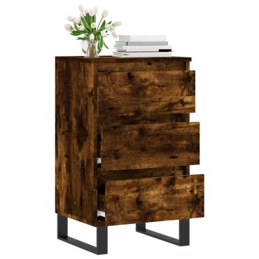 vidaXL Συρταριέρα Καπνιστή Δρυς 40x35x70cm από Επεξεργ. Ξύλο 1 τεμ.