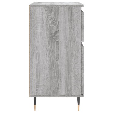 vidaXL Ντουλάπι Γκρι Sonoma 60x35x70cm από Επεξεργασμένο Ξύλο 1 τεμ.
