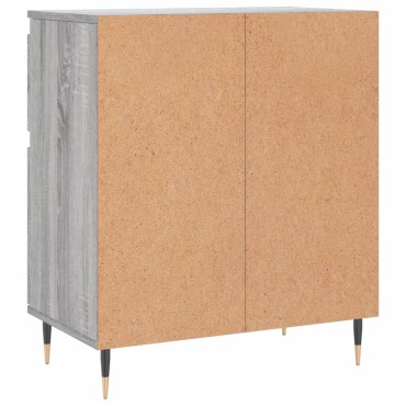 vidaXL Ντουλάπι Γκρι Sonoma 60x35x70cm από Επεξεργασμένο Ξύλο 1 τεμ.