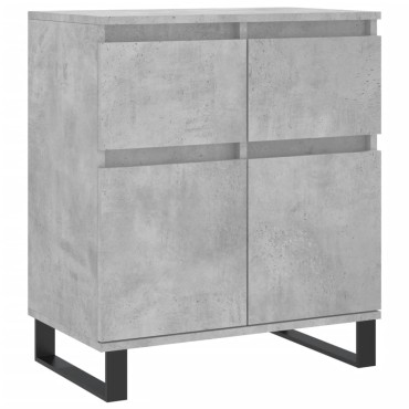 vidaXL Ντουλάπι Γκρι Σκυροδέματος 60x35x70cm Επεξεργασμένο Ξύλο 1 τεμ.