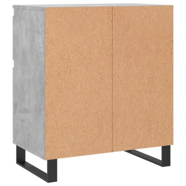 vidaXL Ντουλάπι Γκρι Σκυροδέματος 60x35x70cm Επεξεργασμένο Ξύλο 1 τεμ.