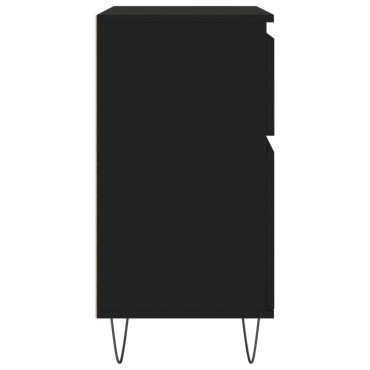 vidaXL Ντουλάπι Μαύρο 60x35x70cm από Επεξεργασμένο Ξύλο 1 τεμ.