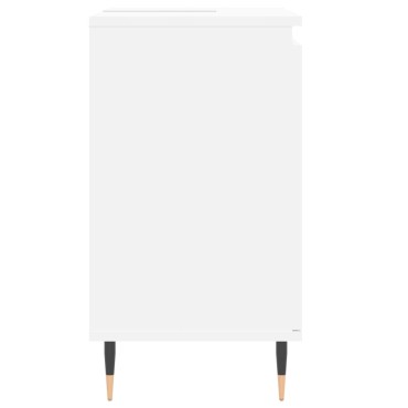 vidaXL Ντουλάπι Μπάνιου Λευκό 58x33x60cm από Επεξεργασμένο Ξύλο