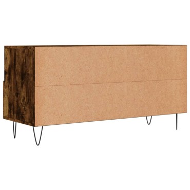 vidaXL Έπιπλο Τηλεόρασης Καπνιστή Δρυς 102x36x50cm Επεξεργ. Ξύλο