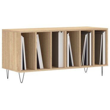 vidaXL Έπιπλο Δίσκων Sonoma Δρυς 100x38x48cm από Επεξεργασμένο Ξύλο 1 τεμ.