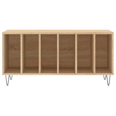 vidaXL Έπιπλο Δίσκων Sonoma Δρυς 100x38x48cm από Επεξεργασμένο Ξύλο 1 τεμ.