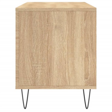 vidaXL Έπιπλο Δίσκων Sonoma Δρυς 100x38x48cm από Επεξεργασμένο Ξύλο 1 τεμ.