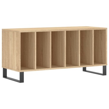 vidaXL Έπιπλο Δίσκων Sonoma Δρυς 100x38x48cm από Επεξεργασμένο Ξύλο 1 τεμ.
