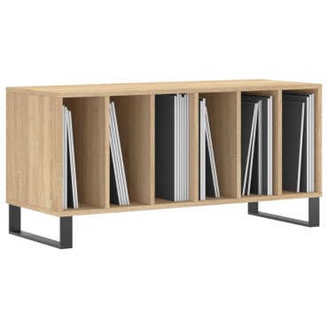 vidaXL Έπιπλο Δίσκων Sonoma Δρυς 100x38x48cm από Επεξεργασμένο Ξύλο 1 τεμ.